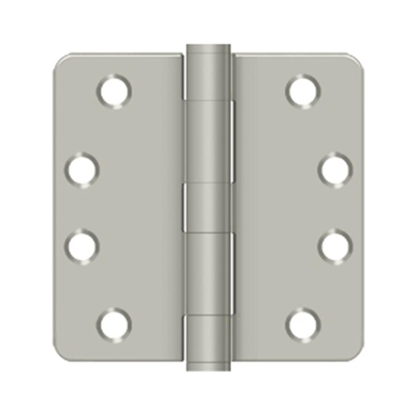 Patioplus Brushed Nickel Hinge, Steel, 4 x 4 x 0.25 in. PA3847613 - main